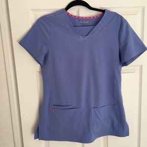 Like new Heart and Soul scrub set